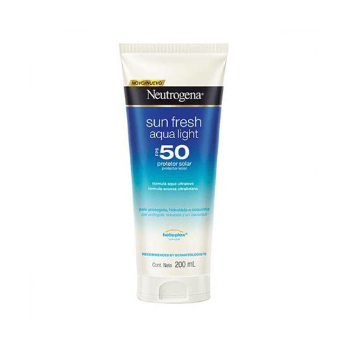 Imagem do produto Protetor Solar Neutrogena Sun Fresh Aqua Light FPS50 200Ml