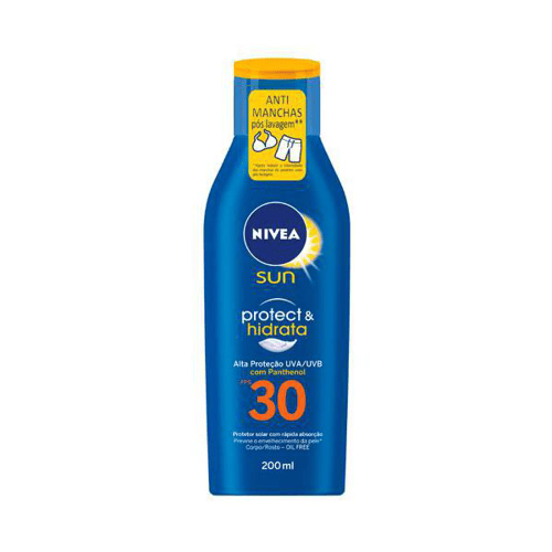 Protetor - Solar Nivea Sun Light Felling Fps 30 Com 200 Ml