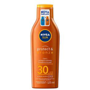 Protetor Solar Nivea Sun Protect E Bronze Fps30 125Ml