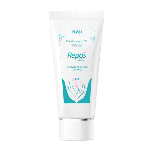Protetor Solar Para Mãos Uvb Fps50 Repos 60G
