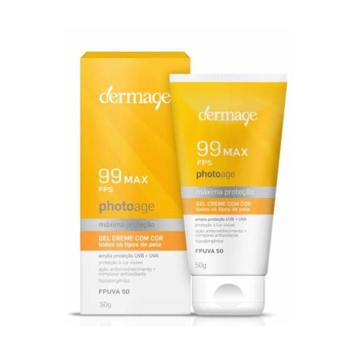 Protetor Solar Photoage Max Fps 99 Gel Creme Com Cor 50G