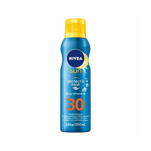 Imagem do produto Protetor Solar Spray Nivea Sun Protect E Toque Seco Fps30 200Ml
