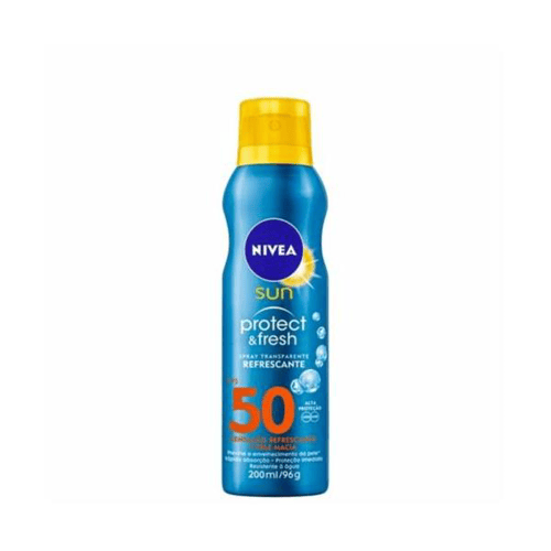 Protetor Solar Spray Nivea Sun Protect E Toque Seco Fps50 200Ml