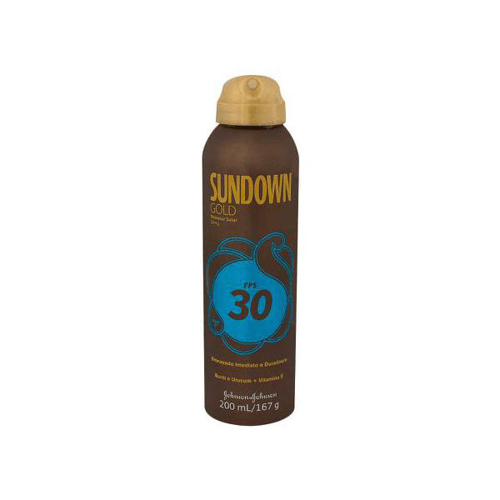 Imagem do produto Protetor Solar Sundown Gold Fps30 Spray 200Ml