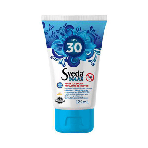 Imagem do produto Protetor Solar Sveda Fps30 Com Repelente 125 Ml