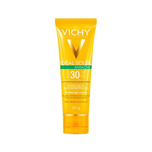 Imagem do produto Protetor Solar Facial Vichy Idéal Soleil Antiacne Fps30 40G