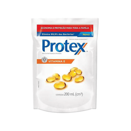 Protex Sabonete Liquido Vitamina E 200 Ml Refil