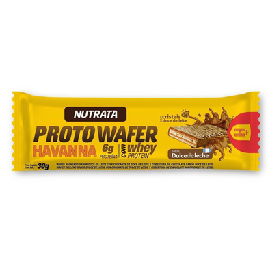 Imagem do produto Proto Wafer 1 Unidade De 30G Doce De Leite Havanna Nutrata
