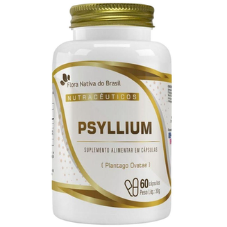 Imagem do produto Psyllium 500Mg 60 Cápsulas Flora Nativa