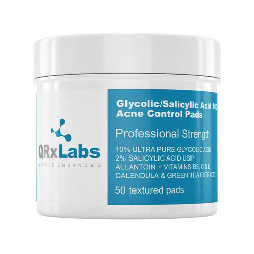 Imagem do produto Qrxlabs Lenços De Ácido Glicólico A 10% E Ácido Salicílico A 2% 1Un