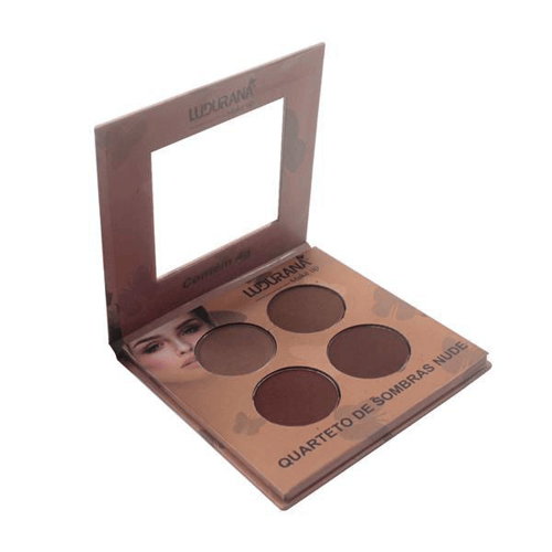 Imagem do produto Quarteto De Sombras Matte Nude 03 Quadrado 4G Ludurana M00031