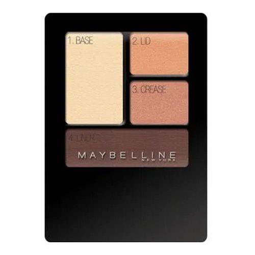 Quarteto De Sombras Maybelline Expert Wear Sunlit Bronze 1 Unidade