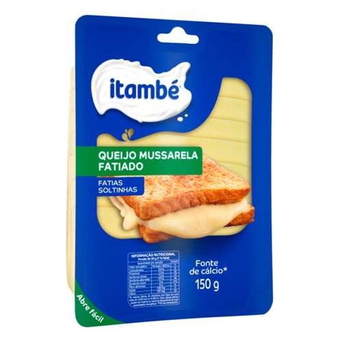 Imagem do produto Queijo Mussarela Fatiado Itambé 150G
