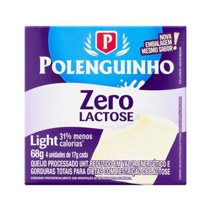 Queijo Polenguinho Zero Lactose Light 4 Unidades