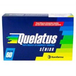 Quelatus Senior Com 60 Comprimidos