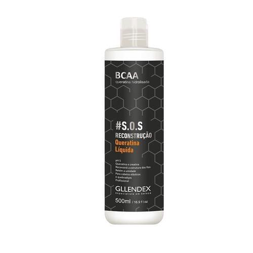 Imagem do produto Queratina Líquida S.o.s Reconstrução Gllendex 500Ml