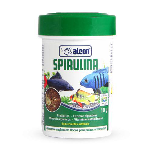 Imagem do produto Ração Alcon Gold Spirulina Flakes 10G