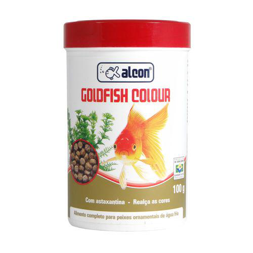Ração Alcon Goldfish Colour 100G