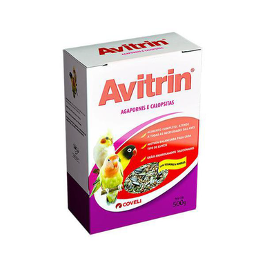 Imagem do produto Ração Coveli Avitrin Para Agapornis E Calopsitas 500G