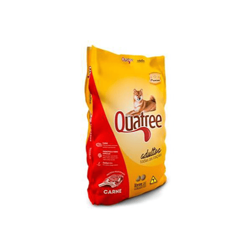 Imagem do produto Ração Para Cães Quatree Adultos Todas As Raças Sabor Carne 15Kg