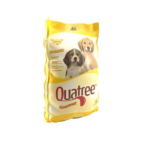 Ração Para Cães Quatree Gourmet Filhotes Com 3Kg