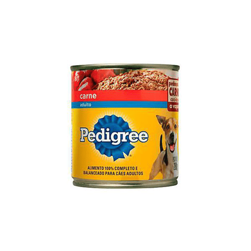 Imagem do produto Ração Para Cão Pedigree Adulto Carne Lata