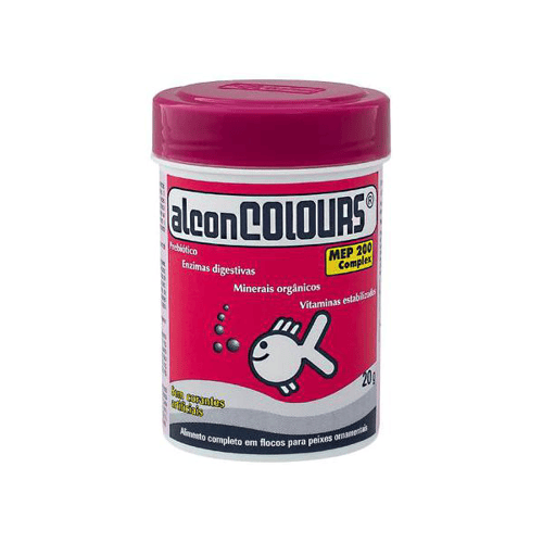 Ração Para Peixe Alcon Colours Com 20G