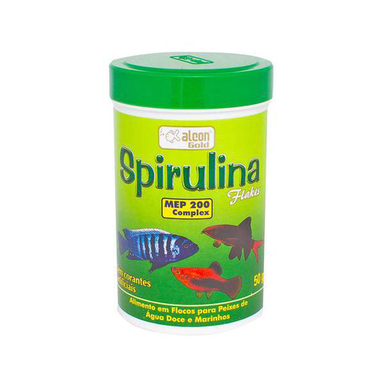 Imagem do produto Ração Para Peixe Spirulina Flakes Alcon