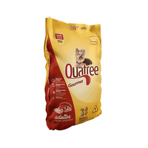 Ração Quatree Gourmet Para Cães Raças Pequenas 10.1Kg