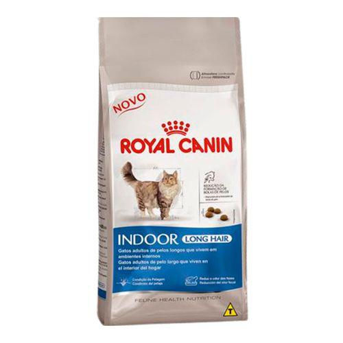 Ração Royal Canin Indoor Long Hair 1,5Kg