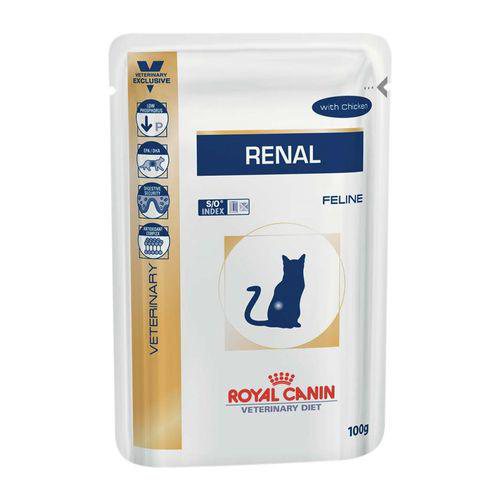 Imagem do produto Ração Royal Canin Veterinary Diet Feline Wet Renal S/O 85G