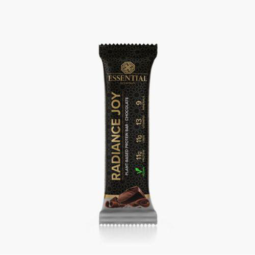 Radiance Joy Barra De Proteína Chocolate Vegana Essential Nutrition 50G