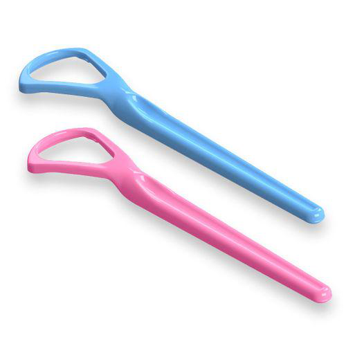 Imagem do produto Raspador De Língua Azul E Rosa Morelli