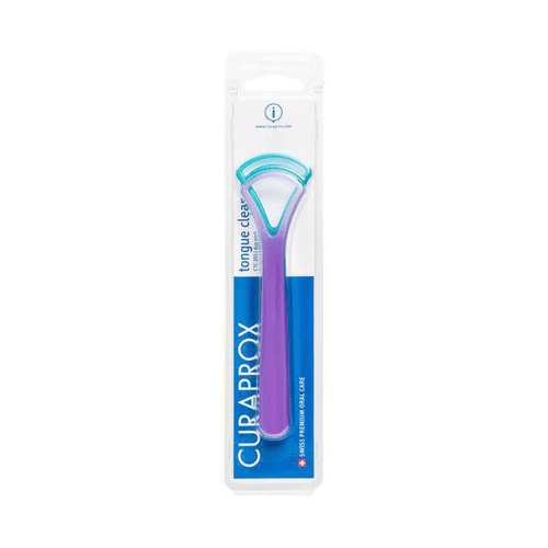 Raspador De Lingua Tongue Cleaner Ctc 203 - Dental Curaprox Inter Refil 11 Com 4 Unidades