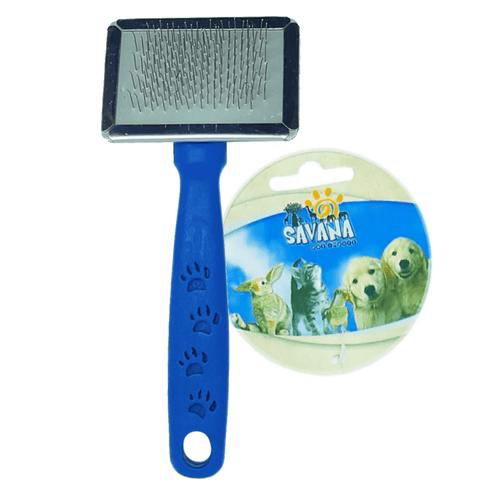 Imagem do produto Rasqueadeira Pet Osso Patinha 15 Cm N°1 Azul Savana Pet