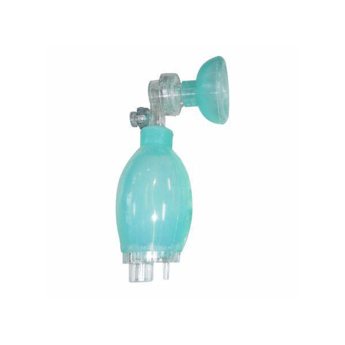 Imagem do produto Reanimador Pulmonar Manual Ambú De Silicone Missouri Máscara Infantil Com Reservatório