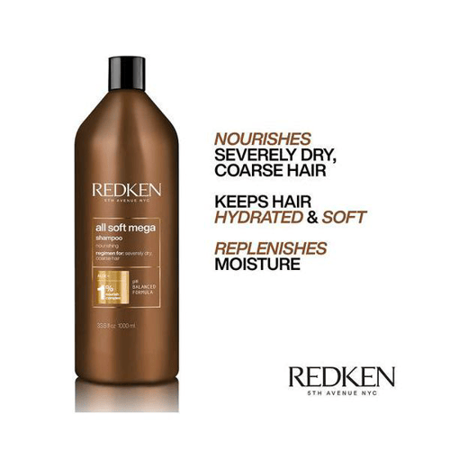 Imagem do produto Shampoo Redken All Soft Mega Nourishing 1000Ml