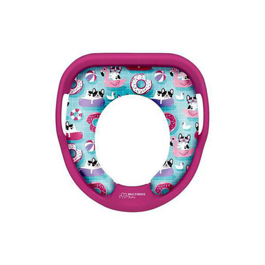 Redutor De Assento Com Alca E Costas Poopadoop Girl Bb1048 Multikids Baby