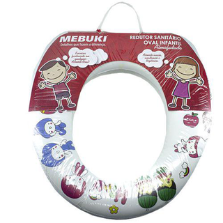 Imagem do produto Redutor Sanitário Almofadado Oval Infantil Mebuki