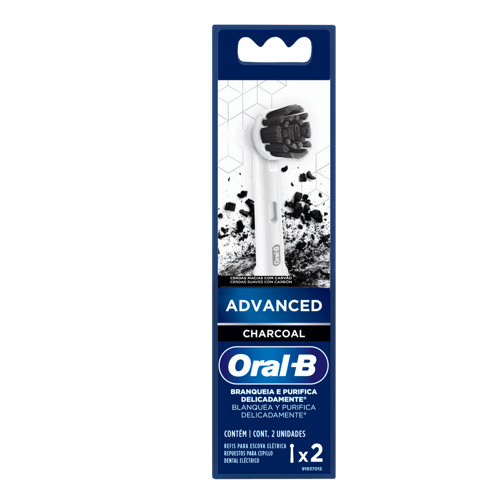 Imagem do produto Refil De Escova Elétrica Oral B Power Charcoal 2 Unidades 2 Unidades