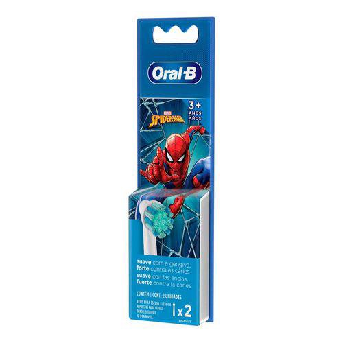 Imagem do produto Refil Escova Dental Elétrica Oral B + 3 Anos 2 Unidades