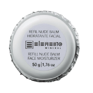 Refil Hidratante Facial Nude Balm Efeito Matte 50G Elemento Mineral