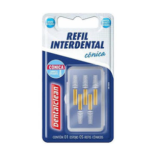 Refil Interdental Detalclean Cônica 5 Refis Cônicos