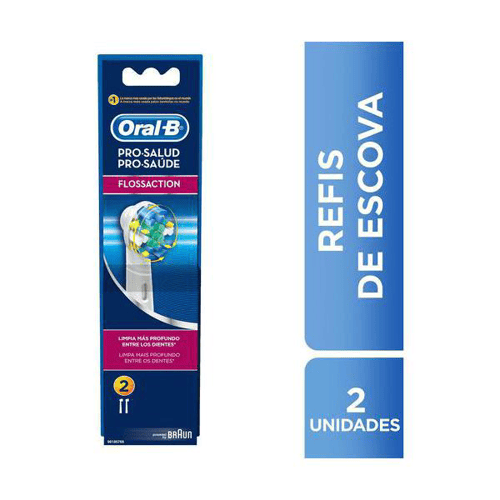 Refil Para Escova Dental Elétrica Floss Action 2 Unidades