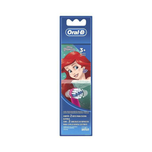 Refil Para Escova Elétrica Infantil Oralb Disney Princess 2 Unidades