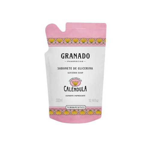 Imagem do produto Refil Sabonete Líquido Granado Terrapeutics Calêndula 300Ml