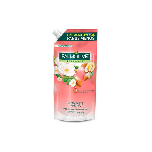 Imagem do produto Refil Sabonete Líquido Palmolive Naturals Óleos/Aceite Nutritivo 500Ml Lv+ Pg