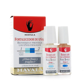 Imagem do produto Reforco Unha Mavala Nail Shield 2 Passos 10Ml C/2Uni - Shield 10Ml Mavala Tratamento Que Reforca E Protege As Unhas