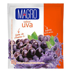 Refresco Magro Sabor Uva Zero Acucares 8G