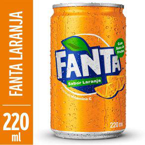 Refrigerante Fanta Laranja Lata 220Ml
